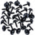 Rexka 30pcs Fender Liner Splash Shield Wheelhouse Liner Screw Phillips Truss Head Sems Compatible with Honda Acura BMW 90114-SE0-000 Accord ILX RD...