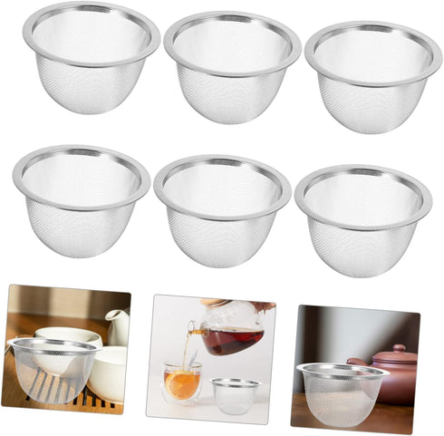 8pcs Tea Kettle Strainer Tea Strainers & Filters Teapot Infuser Replacement Mesh Tea Strainer Basket Tea Filter Coffee Strainer Portable Diffuser ...