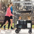 Stroller Wagon Cargo Net, Abnaok Wagon Accessories Organizer Compatible with WONDERFOLD W-Series Models, Large Capacity Mesh Cargo Storage Bag wit...
