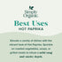 Simply Organic Paprika, Hot, Organic, 2.86 Ounce...