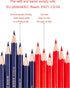 Precision Marking Pencils for Detailed Work (Wooden Pole Red and Blue Dual Color)...