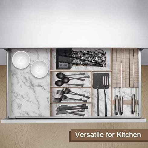 Non-Adhesive Drawer and Shelf Liner 12IN x 10FT?Non Slip Cabinet and Cupboard Liner, Kitchen Cabinet Liners for Shelves, Waterproof Drawer Shelf L...
