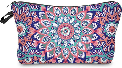 Deanfun Roomy Cosmetic Bag,3 piece Set Waterproof Travel Toiletry Pouch Makeup with Zipper (Mandala 1)......