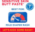 Boudreaux's Butt Paste for Sensitive Skin Diaper Rash Cream, Ointment for Baby, 4 oz Tube, 2 Pack...