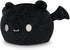 TeeTurtle - The Original Reversible Bat Plushie - Black + White Sparkle - Cute Sensory Fidget Stuffed Animals That Show Your Mood - Perfect for Ha...