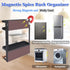 Dr.BeTree Magnetic Spice Rack for Refrigerator Magnetic Paper Towel Holder Shelf Fridge Magnet Organizer Spice Rack Organizer Kitchen Organization...