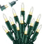 Dazzle Bright Christmas Lights, 20FT 100 Count Incandescent Waterproof Mini String Lights Plug in, Connectable Christmas Decorations for Outdoor H...