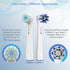 Replacement Toothbrush Heads for Oral B Braun, 4 Pack Professional Electric Toothbrush Heads, Precision Clean Brush Heads Refill Compatible with O...