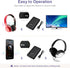 Bluetooth Transmitter Receiver 2 in 1, Hands-Free Call Aux Bluetooth Adapter for Car, Wireless Bluetooth Car Adapter, 3.5mm Bluetooth Audio Adapte...