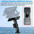 1" Ball Aluminum Alloy Fish Finder Mounting Plate, Universal Marine Electronic Mount Plate for Garmin, Lowrance, Humminbird, Raymarine, for RAM Mo...