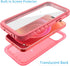 Cozycase Compatible with iPhone 12 Waterproof Case/iPhone 12 Pro Waterproof Case - Full Body Rugged Dustproof Shockproof Case with Built-in Screen...