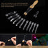 11 Sizes Lighted Crochet Hooks Set Rechargeable Crochet Hook Light Up Hooks with Case, Interchangeable Heads 2.5 mm to 8 mm for DIY Craft Supplies...