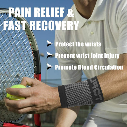 Compression Wrist Sleeve - Medical Wrist Support for Men &Women-Improve Circulation and Recovery, Help Relieve Sore Muscles...