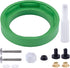 Toilet Tank to Bowl Gasket Kit for American Standards Toilet Part Champion 4 AS738756-0070A, 3 Inch Toilet Tank Replacement Kit Includes Gasket & ...