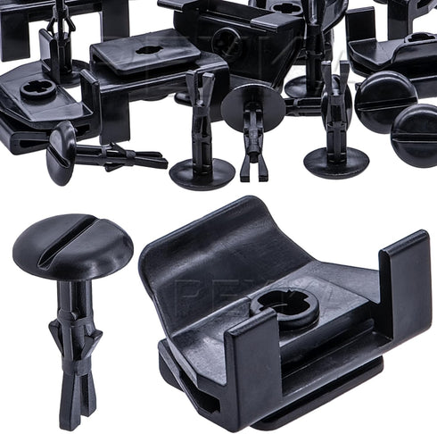 Rexka 5 Sets Front Fender & Bumper Cover Clip & Pin Set for Toyota Lexus 53879-58010 47749-58010 Avalon Camry Corolla Highlander Matrix Prius Priu...