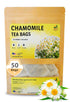 TeaDeam Tea Chamomile Tea Bags | Caffeine-Free & Sleep Time Tea | Chamomile Flowers Aroma - For Relieving Stress | Brew Hot Or Iced | 50 Tea Bags...