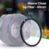 49mm Macro Close-Up Filter Set (+2 +4 +8 +10) Macro Filter Accessory with Filter Pouch for Canon EOS M6 Mark II M50 Mark II M200 with Canon EF-M 1...