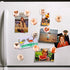 Glass Strong Animals Refrigerator Magnets,12 Pcs Decorative Magnets for Fridge Lovely Decor for Home Kitchen Office Whiteboard (Dog Refrigerator M...