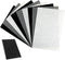 Felt Sheets for Crafts 9PCS 11.8 * 7.9in Wool Stiff Felt Sheets Soft Fabric Skin Felt DIY Patchwork Rug Arts and Crafts Fabric Pieces (Black+White...