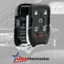 Case Shell Smart Key Fob Keyless Entry Remote fits 2014 2015 2016 2017 Chevy Tahoe Suburban / GMC Yukon (HYQ1AA)...