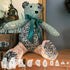 10Pcs Memory Bear Template Ruler Set, Acrylic Bear Template Set, Acrylic Quilting Template for Sewing Craft, Memory Bear Sewing Pattern Gifts for ...