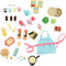 Lori – Play Food for Mini Dolls – Cooking Accessories for 6-Inch Dolls – Pizza, Sushi, Dessert – Dollhouse Set for Kids – 3 Years + – Gourmet Mark...