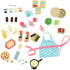 Lori – Play Food for Mini Dolls – Cooking Accessories for 6-Inch Dolls – Pizza, Sushi, Dessert – Dollhouse Set for Kids – 3 Years + – Gourmet Mark...