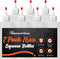7-pack Plastic Squeeze Bottles for Sauces - 16oz Condiment Squeeze Bottles for Liquids - BPA Free Squirt Bottle with Cap - Ketchup, Syrup, Oil, Dr...