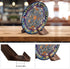 Wooden Display Stand Plate Holder Display Stand Picture Photo Frame Stand Decorative Signs Holder Multifunctional Display Stand for Table Decorati...