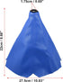 X AUTOHAUX Gear Lever Dust Cover Shift Boot Cover Dust Proof Universal for Vehicle Car PVC Blue Black...