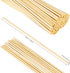 30PCS Wooden Dowel Rods, 3/8 x 12 Inch Round Unfinished Bamboo Dowel Rods, Wood Crafts Sticks Doweling Rods for Crafts and DIYers Arts Projects...