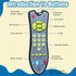 TV Remote Control Toy - Musical Play with Light and Sound for 6 Months+ Toddlers Boys or Girls kids Play Remote for Baby Preschool Education Three...