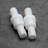 2Pcs Check Valve 1/2" Plastic Barb Hose One Way Inline Check Valve for Fuel Gas Liquid Air...