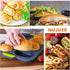 MUJUZE Mini Loaf pan, 9 Cavity Silicone Bread Pan Mini Bread Pan Brownie Pan, Nonstick & Heat Resistant Mini Baguette Pan, Baking Pan for Bread...