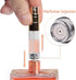 AC00SI Perfume atomiser, Magnetic Lid Refillable Perfume Bottle, Portable and Leak-proof, Bottom Fill, Suitable for Women and Men Travel and Gifts...