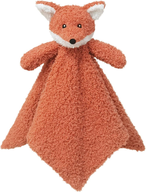 Baby Orange Fox Soft Stuffed Animal Security Blanket, Plush Fox Character Lovey Blanket, Baby Shower/Nursery Gift, Cuddly Newborn, Infant, Toddler...