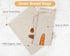 Linen Bread Bags Set of 4 Reusable Bread Bags for Homemade Bread Fresh Bread Storage for Crusty European Bread, Baguette...