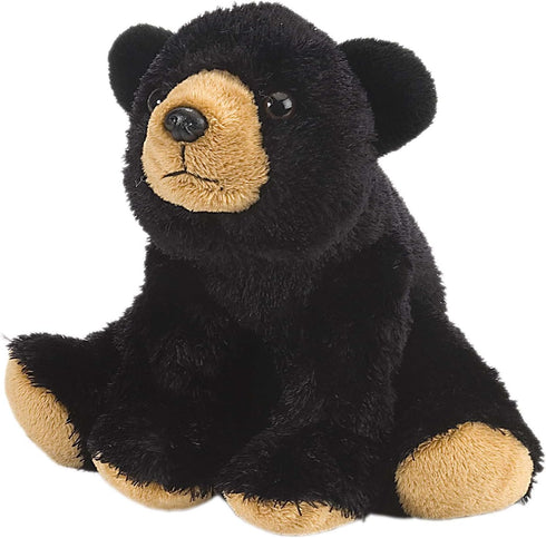 Wild Republic Black Bear Plush, Stuffed Animal, Plush Toy, Gifts for Kids, Cuddlekins 8...