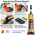 2Pcs/Bulk Clear Glue B7000 T7000 Black Glue 50ML for Cell Phones Repair Rhinestones Jewelry Glass Screen Electronic Component Clothes Fabric Texti...