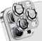 AFARER 2 Pack for iPhone 15 Pro/iPhone 15 Pro Max Camera Lens Protector, Metal Camera Cover with 9H Tempered Glass Screen Protector Accessories,[D...