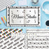 Scrapbook Paper 11.8x11.8 Inch Musical Note Pattern Paper Double-Sided Craft Paper Decorative Paper Folded Flat for Art Craft DIY Card Making, Scr...