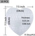 10 Sets Blank Sublimation Heart-shaped Jigsaw Puzzle with 75 Pieces DIY Heat Press Transfer Crafts Thermal Transfer Puzzle Wholesale Thermal Trans...
