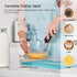 Powerful Electric Milk Frother, Battery Operated Drink Blender, Foam Maker Mixer, Milk Frother Handled for for Coffee, Cappuccino, Latte, Matcha, ...