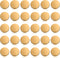 Chuangdi 30 Pieces Metal Flat Button Alloy Shank Round Shaped Sewing Button for Women Suit Woolen Coat Shirt Trousers Sewing Crafts(25 mm,Gold)...