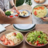 4 Pcs 7 Inch Lightweight Wheat Straw Plates, Unbreakable Dinner Plate, Toddler, Anti-fallen, Dishwasher Microwave Safe Plates (4 colors)...