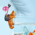 kathson Cute Cat Figurines Aquarium Ornament,Fish Tank Hanging Basket Cats Decoration Pendant Resin Cat with Flower Pot Storage Basket for Aquariu...