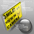 iSYFIX Smile You're on Camera Stickers for Business – 6 Pack 4x2 Inch – Self-Adhesive Vinyl Decal, Laminated for Ultimate UV Protection, Fade Resi...