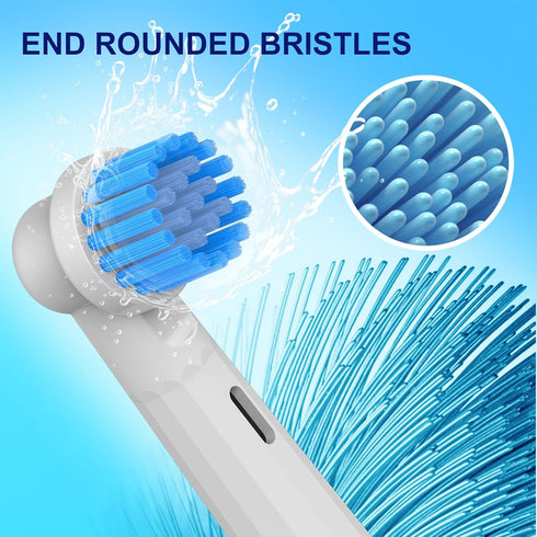 Replacement Heads Compatible with Oral B Braun Electric Toothbrush, 10 Pcs Professional Electric Toothbrush Heads, Replacement Brush Heads for Ora...