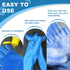 2pcs dog washing gloves and dog bath brush, 2-in-1 pet shower set | Suitable for dogs, cats, bath massage, and pet grooming...