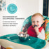 Grabease Toddler Spoon & Fork - First Stage Baby Spoons for Self Feeding from 4+ Months - BPA-Free & Phthalate-Free Baby Utensils & Silverware - 1...